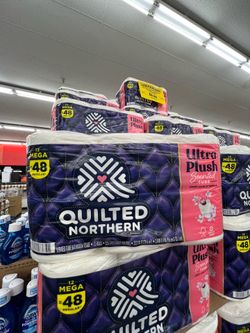Quilted Northern Ultra Plush Scented Toilet Paper 12 Mega Rolls (48 Regular) Sweet Lilac & Vanilla