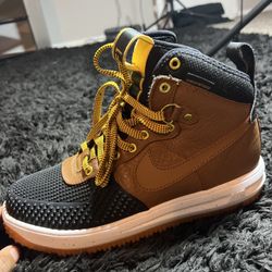 Nike Lunar Force 1 Duckboot — Size 10.5 (Watershield | Brown/Black)