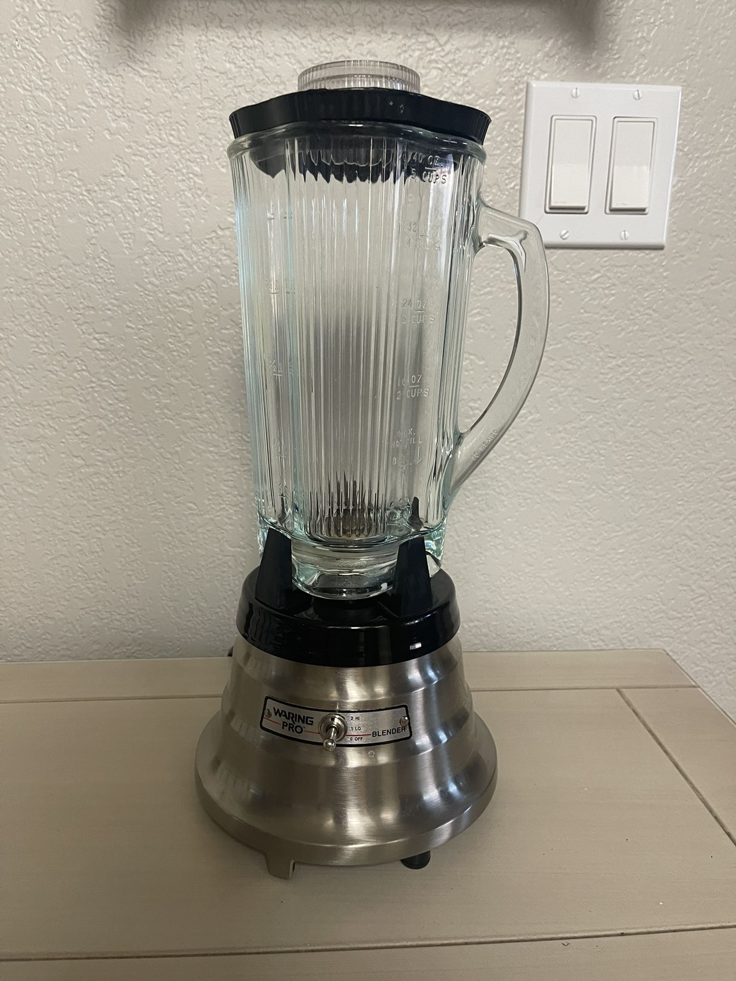 Blender- Waring Pro Commercial 40 oz Glass Pitcher