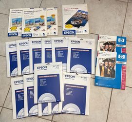 Epson and HP Photo Paper Collection