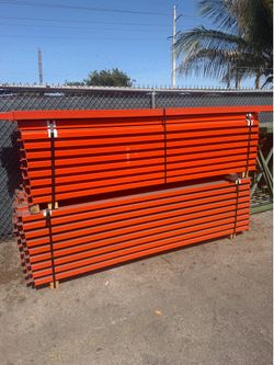 8 & 9ft heavy duty tear drop pallet rack beams