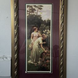 Home Interior Golden Frame