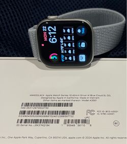 Apple Watch Series 10 - 42mm aluminum excellent.