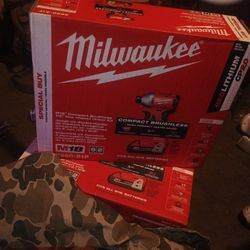 Brand New Brushless Milwaukee Impact And Drill/Driver
