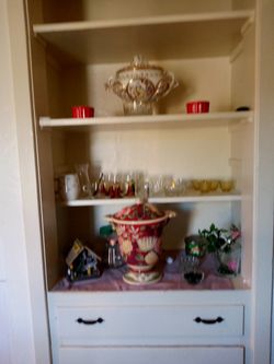 Take All $25 Antique Glasses Vases Must Sell Moving