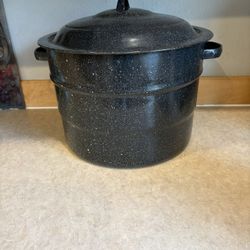 Large Pan with Insert for Canning 