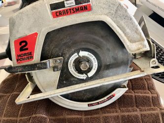 Vintage  Sears Craftman 71/4””Circular Saw 