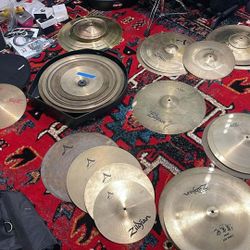 Drum Cymbals For Sale!! Read Description!!