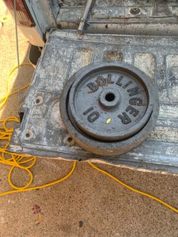 Bar bell plates