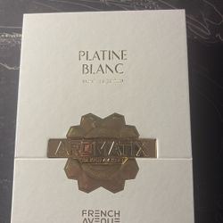 Aromatix Platine Blanc 3.4 oz Cologne 