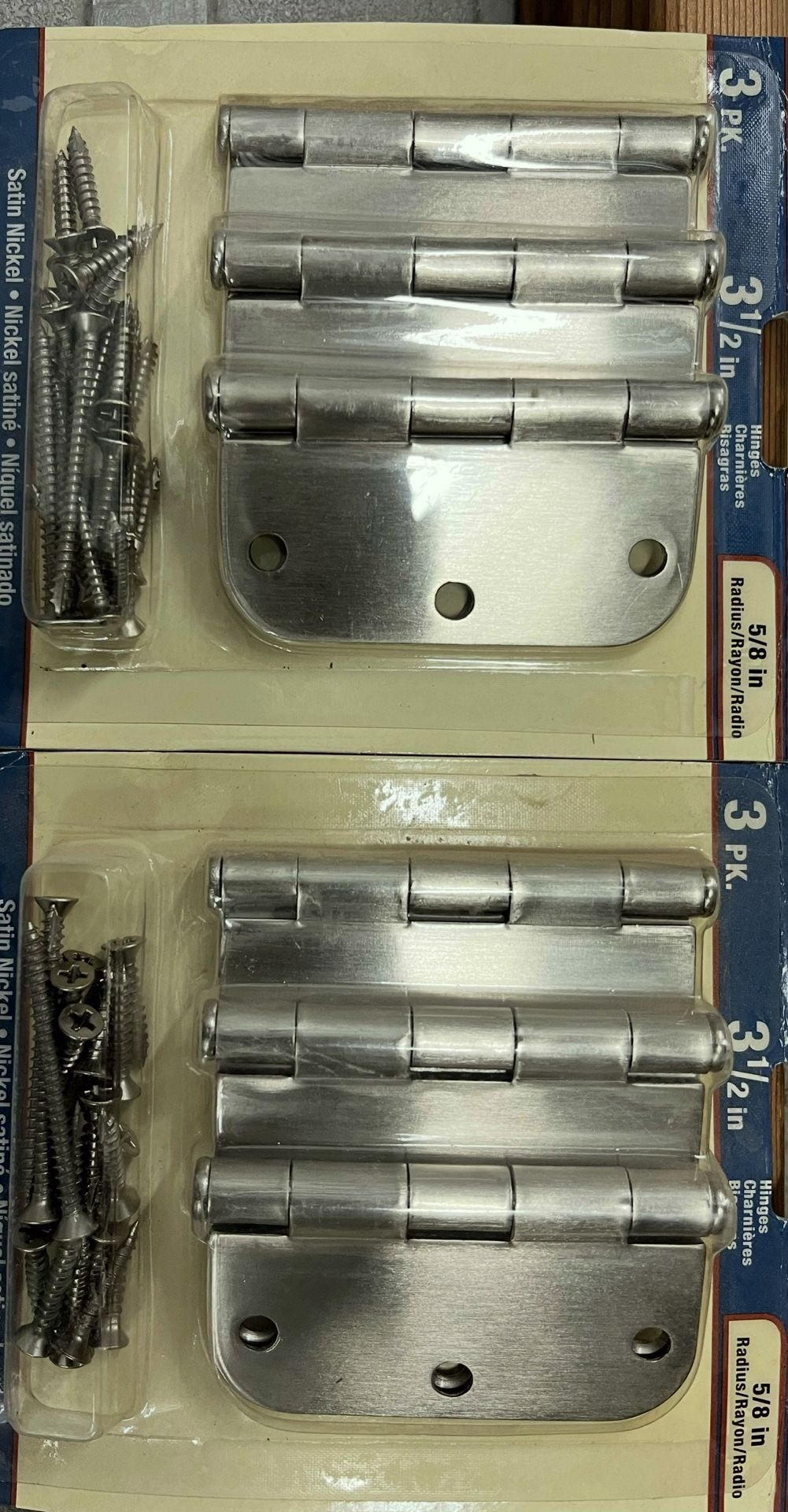New Gatehouse 3-Pack 3.5” Door Hinges