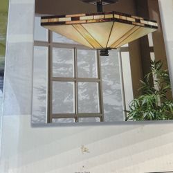 dale tiffany mission semi flush 