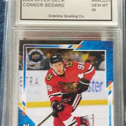 2024 Connor Bedard Upper Deck Gem Mint 10