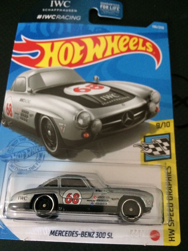 2021 HOT WHEELS MERCEDES-BENZ 300 SL # IWC RACING