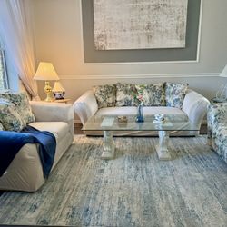 Living Room Sofa Set - 6 Seater