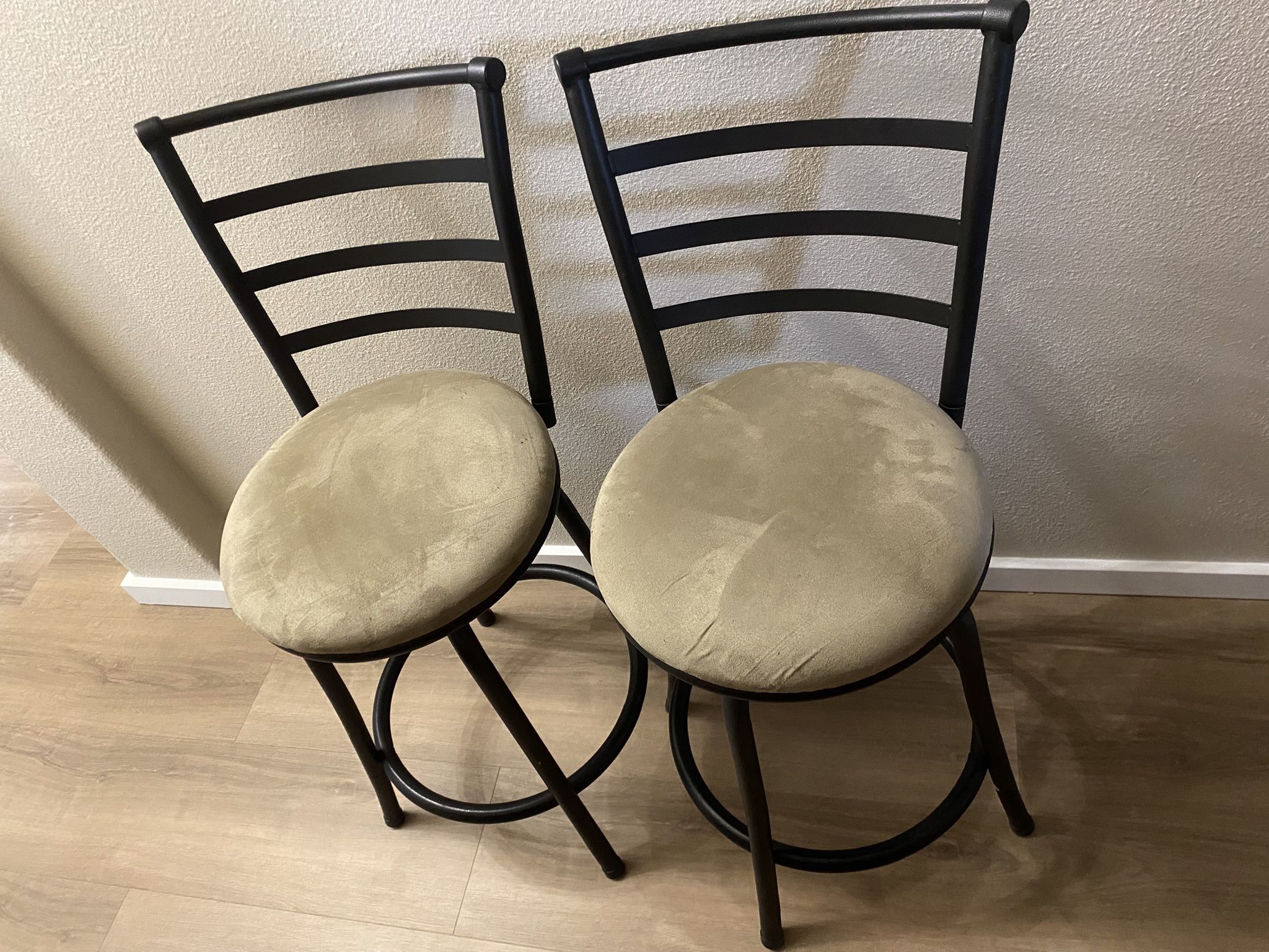 Pair Of Counter Height Bar Stools