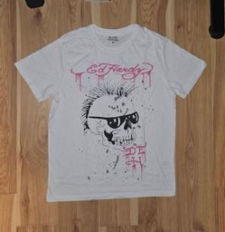 Ed Hardy "Punks Not Dead" Men's T-Shirt