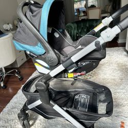 GRACO car seat and Stroller Set