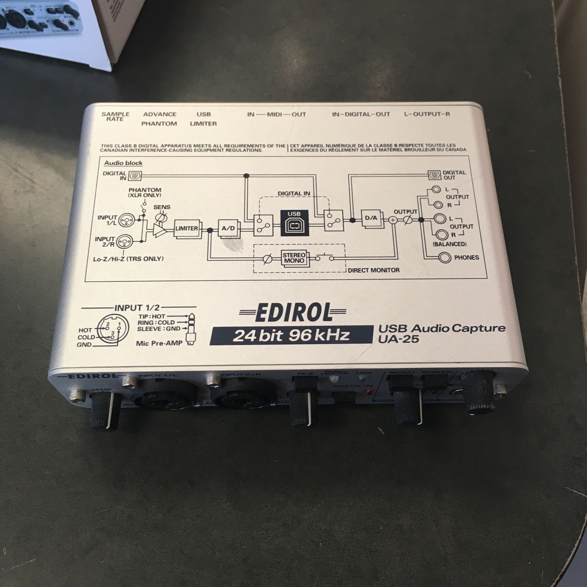 Audio And MIDI Interface 