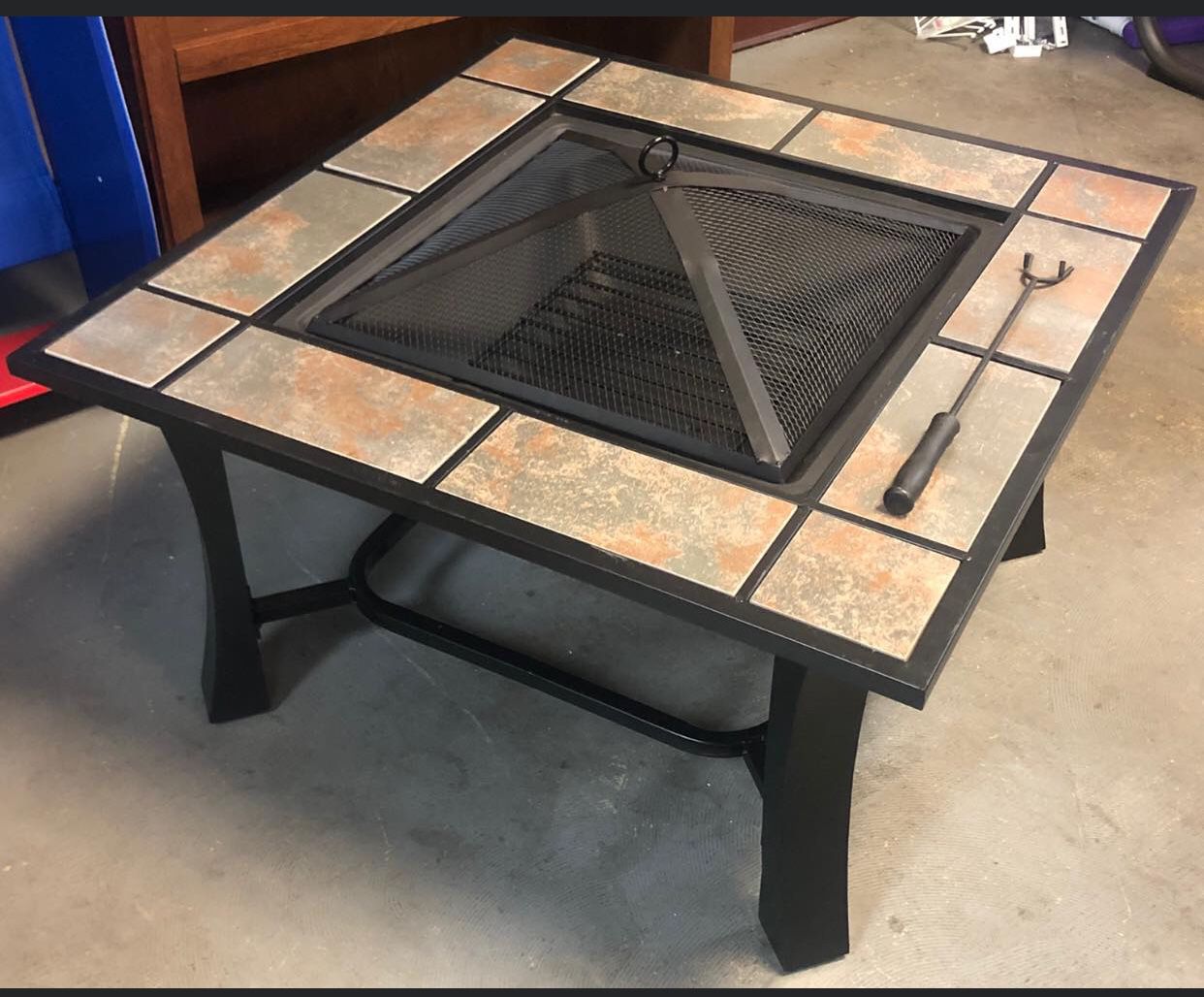 New 32” Tile Top Fire Pit