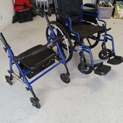 Wheelchair And Walker(rollator)