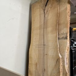 Live Edge Maple Slabs 