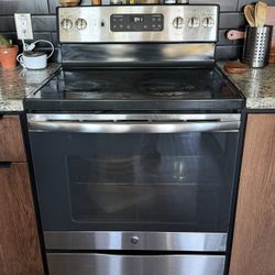 GE Stove Stainless Steel