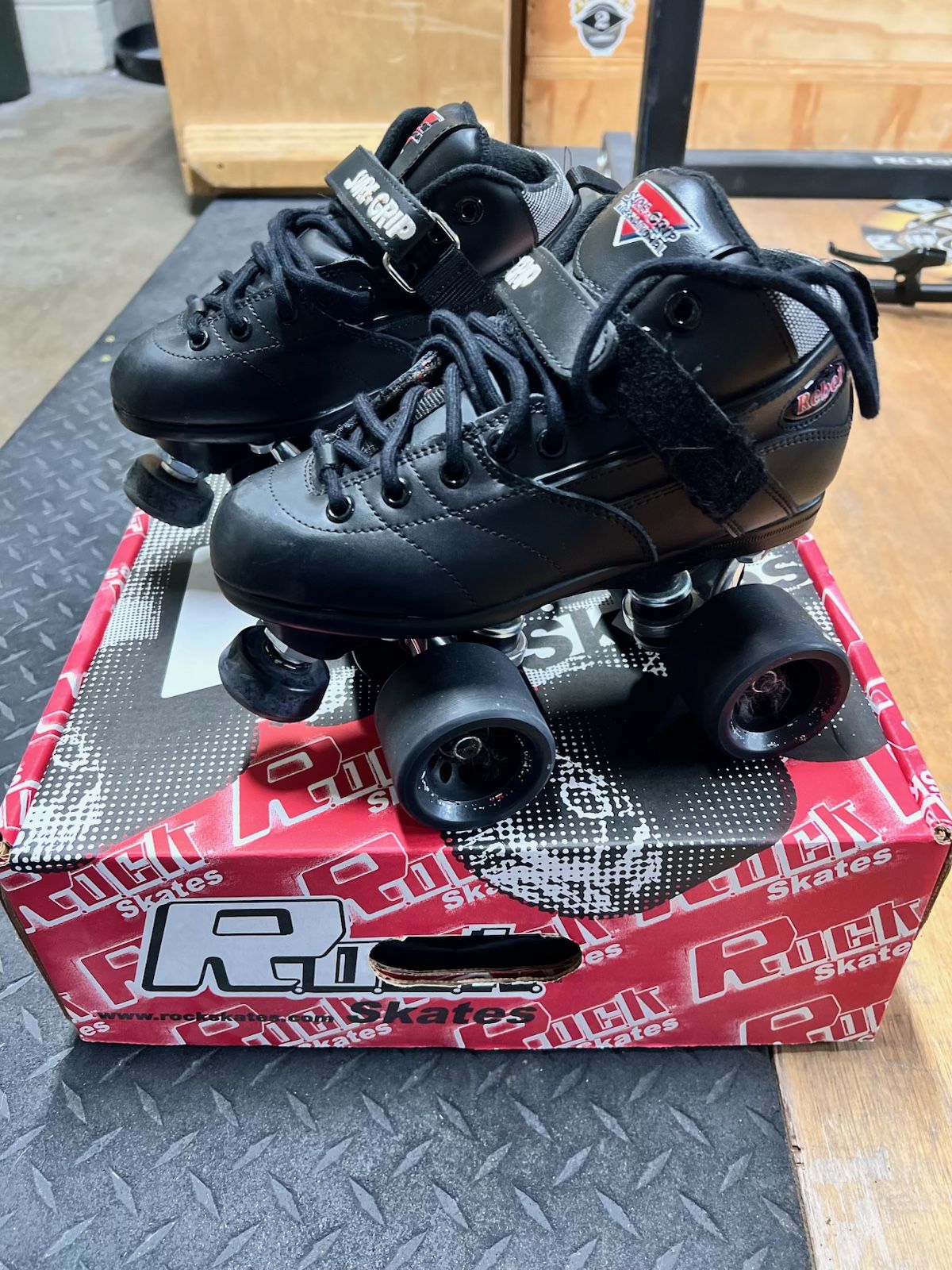 Rock GT‑50 Quad Roller Skates Boys Size 6