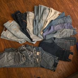 Jeans 0-3 Skinnie Boot Cut And More