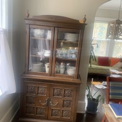 Beautiful Antique China Cabinet