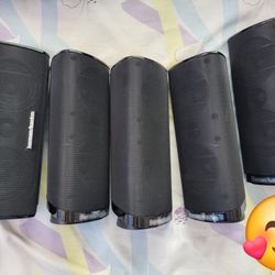 Harman Kardon HKTS15 5.0 5-Piece Home Theater Surround sound Speaker System satellite speakers