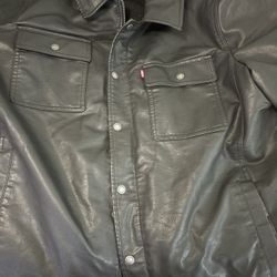 Levis Leather Jacket 