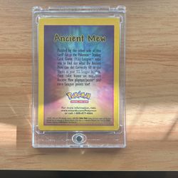Sealed Ancient Mew 