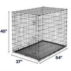 Heavy Duty Single Door Wire Dog Crate, XX-Large