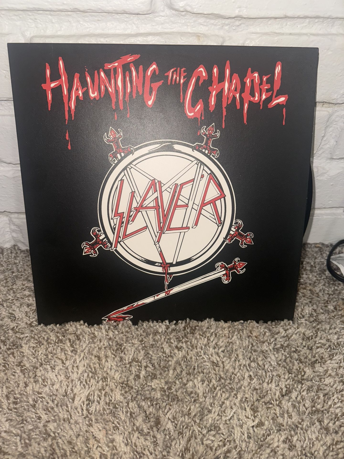 Vinyl record - the band “slayer”