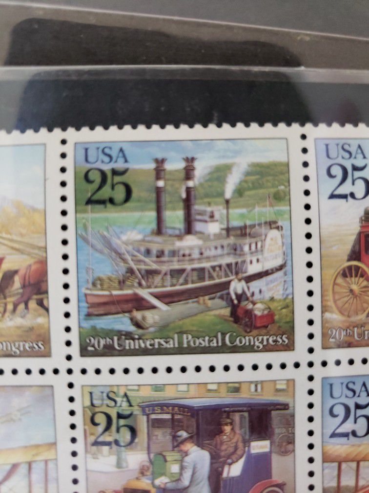 US Postage Stamps Transportation
