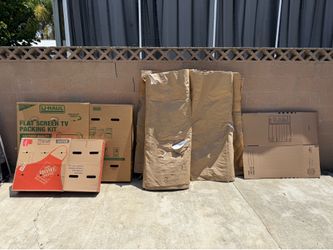 Moving Boxes Packing Supplies LCD OLED Plasma TV Boxes
