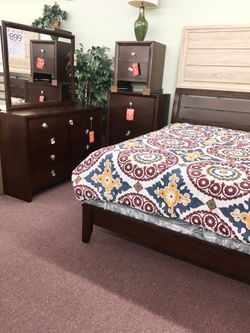 💥HUGE Blowout Furniture Sale!💥 Brand New 5PC Queen Size Bedroom Set! $50 Down Takes It Home Today!