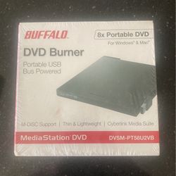 Buffalo DVD Portable USB Burner Windows/Mac