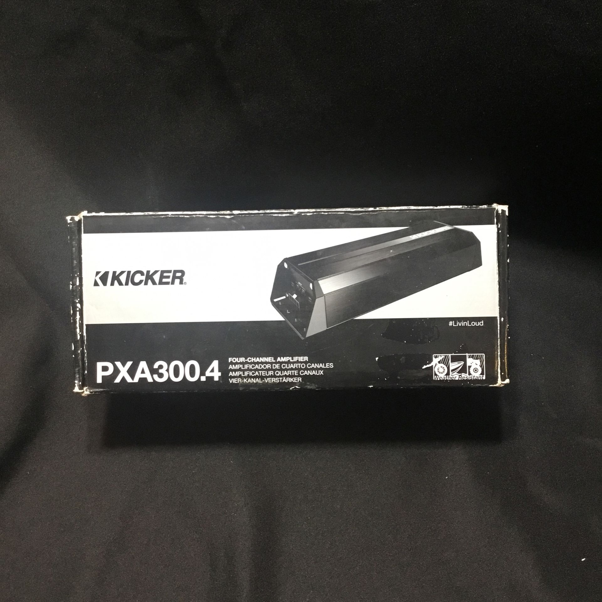 Kicker Four-Channel Amplifier PXA300.4