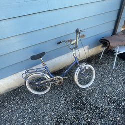 Vintage Foldable Bike