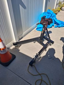 Engine hoist, engine stand