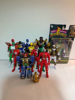 Mighty Morphin Power Rangers Action Figure Lot