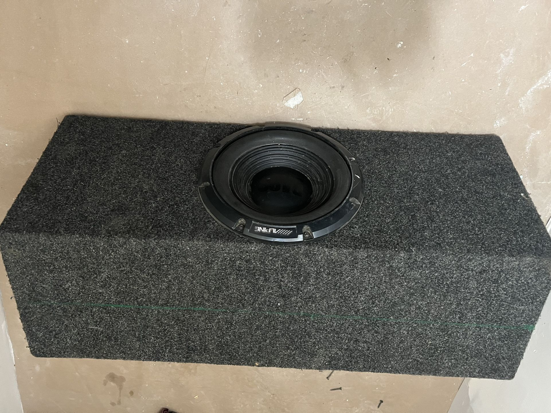 Alpine W10S4 10" 4-Ohm Subwoofer
