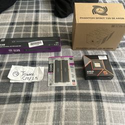 Ryzen 5 9600X + 32GB DDR5 + Phantom Spirit Cooler – Great Combo!