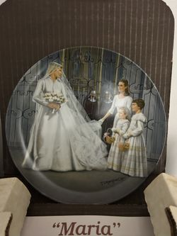 Vintage 1987 Edwin M. Knowles titled “Maria"