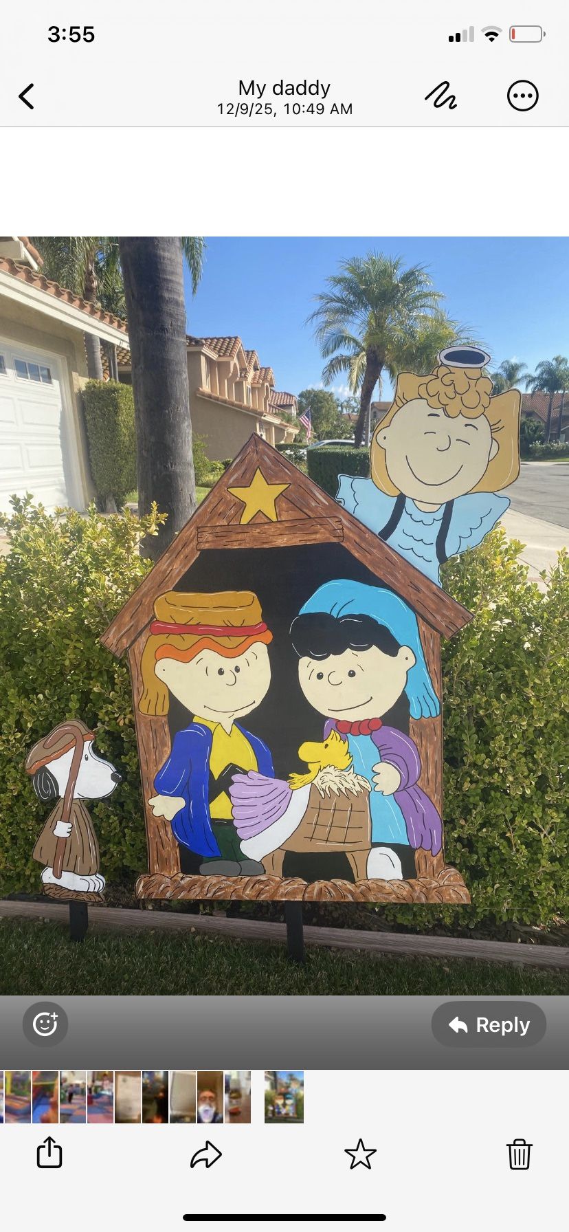 Snoopy Christmas House And Nativity Outdoor Decor