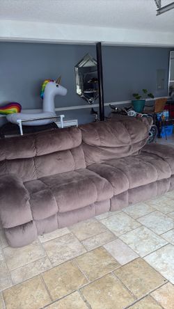 Couch from open