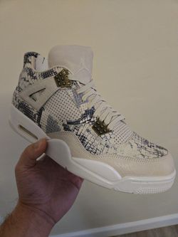 Pinnacle Jordan 4 Snakeskin sz 12