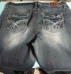 Black Distressed Maurice Jeans